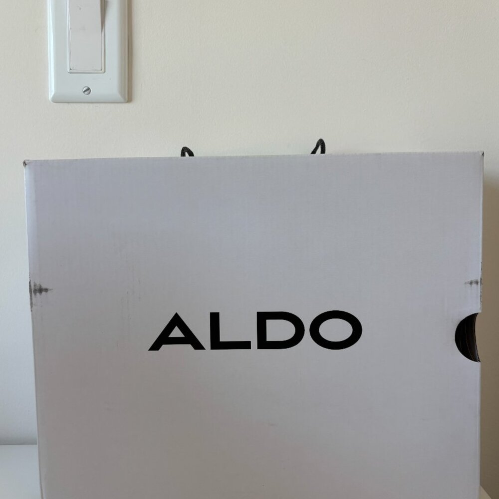 ALDO Pillow Walk Black Platform 5-Inch Heels - Picture 9 of 9